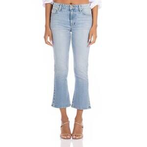 NEW FIDELITY juniper crop flare jean in naples